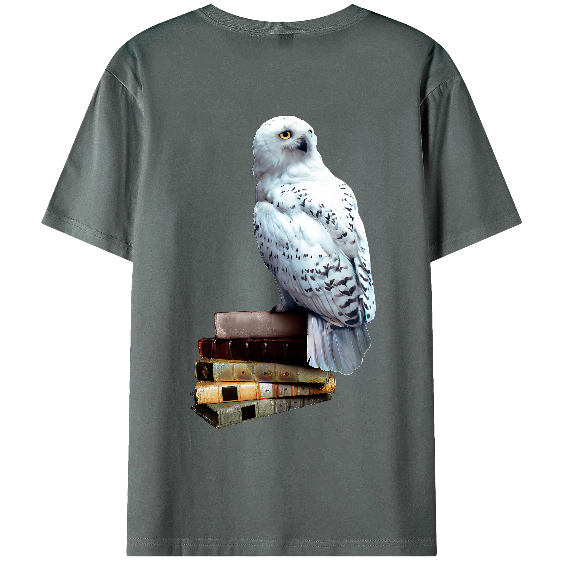 （画像用） Harry Potter ハリー・ポッターシリーズ 綿100％ メンズ半袖Tシャツ（バックプリント） 通気性
